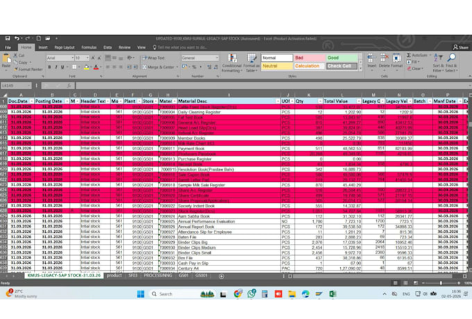 do accurate data entry, excel, copy paste, pdf to excel